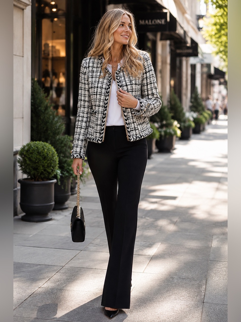 White House Black Market WHBM Teed Moto Jacket Size 14